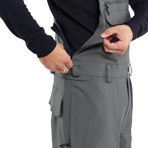 Spodnie snowboardowe Volcom - Roan BIb Overall (dark grey)