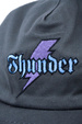 Czapka z daszkiem Thunder - Bolt script snap (charocal)