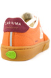 Buty Cariuma -  Naioca Pro Gum Burnt Orange Suede and Canvas Ivory Logo Ruby Wine Sneaker