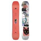 Damska deska snowboardowa Jones - Rally Cat (red)