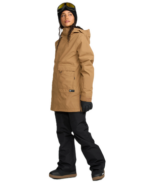 Damska kurtka snowboardowa Volcom - Qc Cruiser Ins Parka - (bronze)
