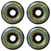 Kółka Spitfire - F4 99du Classic Swirl Radioactive  (black/blue)53mm