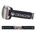 Gogle Dragon X1s - Sakura/L.Dark Silver Ion + L.Rose Lens Free
