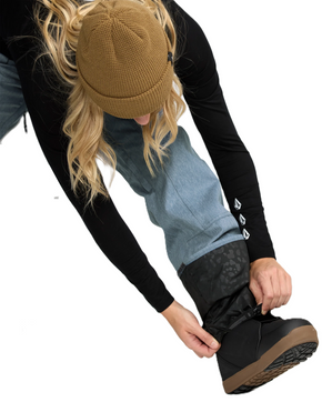 Damskie spodnie snowboardowe Volcom - Pollock (denim) 