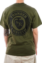 Koszulka Thunder x Chrystie NYC - Circle logo (green)