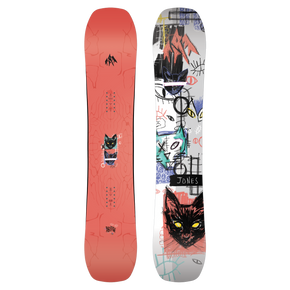 Damska deska snowboardowa Jones - Rally Cat (red)