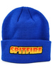 Czapka Spitfire - Beatdown Script (royal blue)