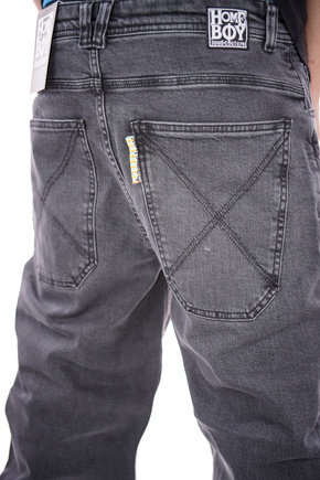 Spodnie Homeboy - x-tra BAGGY Denim WASHED GREY
