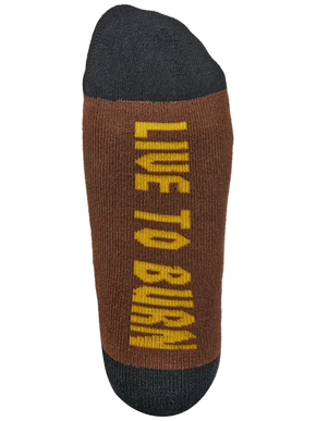 Skarpety Spitfire - Bighead (brown/gold)