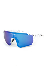 Okulary Santa Cruz - Strip Racer (white/blue)