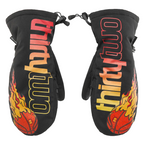 Rękawice snowboardowe Thirty Two  - ZB-1 Corp Mitt Xlt x Zeb Powell (black)