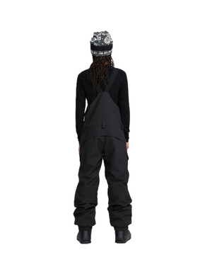 Damskie spodnie snowboardowe Volcom - Creston 3d Stretch Bib Overall  (black)