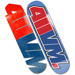 Deck 411VM - Cut Out Ex7 (red/blue)