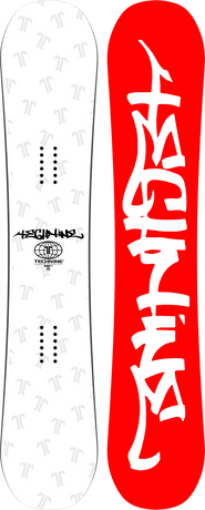 Deska snowboardowa Technine - T-Money (white/red)
