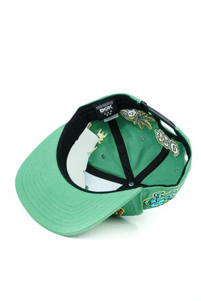 Czapka z daszkiem DGK - Chaos Snapback (green)