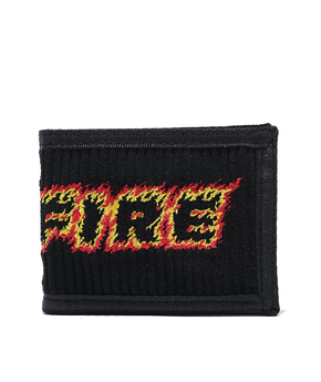Portfel Spitfire - Flames Script Bifold (black)