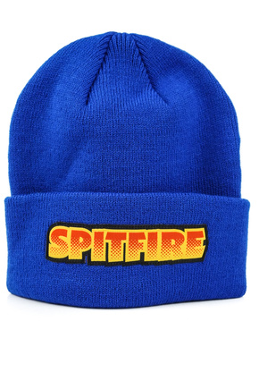 Czapka Spitfire - Beatdown Script (royal blue)