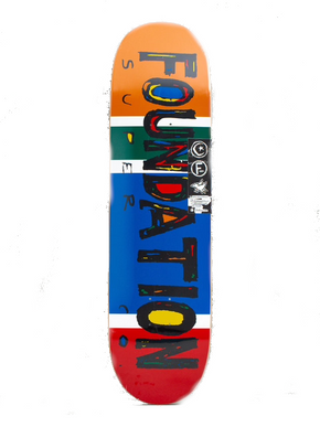 Deck Foundation - 90's (orange/green/blue/red)