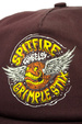 Czapka z daszkiem Spitfire -  Flying Grimple maroon
