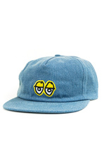 Czapka z daszkiem Krooked - Eyes Snapback (washed denim)
