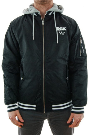 Kurtka DGK - Attack Custom Jacket Black