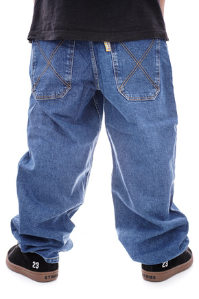 Spodnie Homeboy - x-tra MONSTER Denim WASHED BLUE