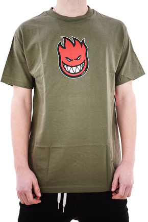 Koszulka Spitfire -  Bighead Mid Fill (military green)