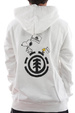 Bluza z kapturem Element x Peanuts Slide (white)