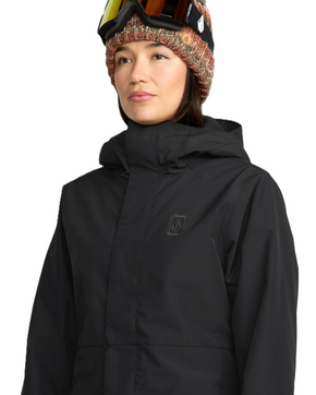 Damska kurtka snowboardowa Volcom - Bolt Ins (black)