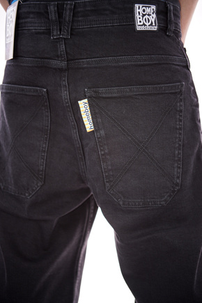 Spodnie Homeboy - x-tra BAGGY Denim WASHED BLACK