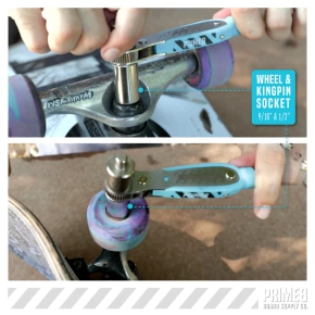 Klucz do deskorolki Prime8 - Rachet Lite Skate Tool