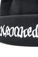 Czapka Krooked - Double Ok Script Beanie (Black/White)