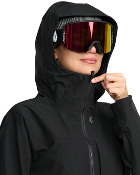 Damska kurtka snowboardowa Volcom - Cloudbreaker Stretch 30K (black)