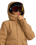 Damska kurtka snowboardowa Volcom - Qc Cruiser Ins Parka - (bronze)