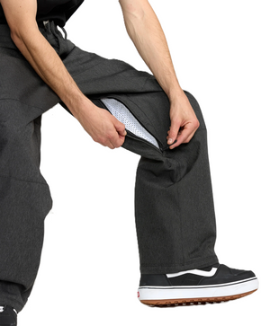 Spodnie snowboardowe Volcom - Snow Billow (black denim)