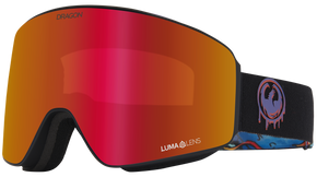 Gogle Dragon PXV - Rattled Lumalens Red Ion + Lumalens Amber