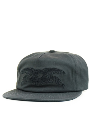 Czapka z daszkiem Antihero - Basic Eagle (black/black)