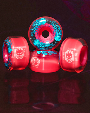 Kółka Spitfire x Atlantic Drift - F4 Sapphire radial  90du (pink)