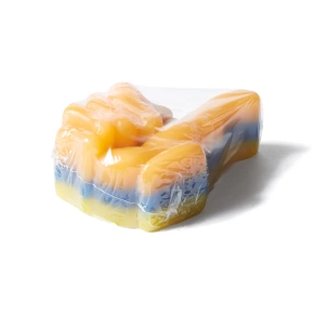Wosk Bro Style - Thumbs Up Skate Wax - (yellow/blue/orange)