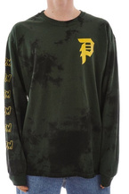 Longsleeve Primitive - Doom Washed (tiedye/green)