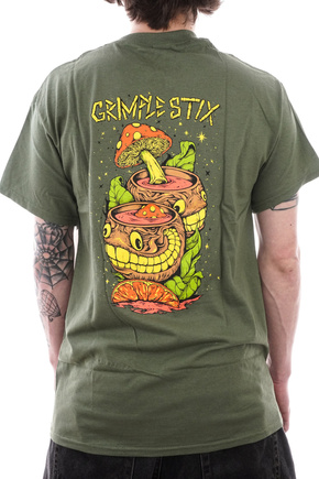 Koszulka Antihero - Grimple Vacation Shirt (Army Green)