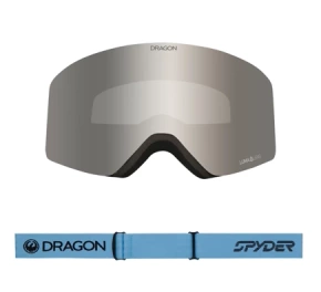 Gogle Dragon R1 OTG x Spyder - Blue Drift Lumalens Silver Ionized & Lumalens Amber Lens