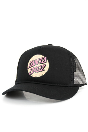 Snapback Santa Cruz - Wagon Dot Meshback black