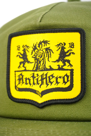 Czapka z daszkiem Antihero - Coat Arms (olive)