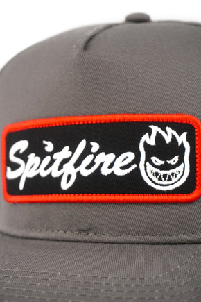 Czapka z daszkiem Spitfire - Courier Patch Snap (charcoal/black)