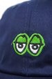 Czapka z daszkiem Krooked - Eyes Strapback  (navy grean)