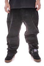 Spodnie Homeboy  - x-tra BAGGY CORD BLACK