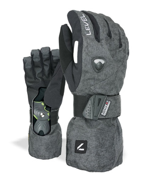 Rękawice snowboardowe Level - Fly (PK black) 