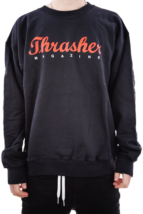 Bluza Crewneck Thrasher - Script (black)
