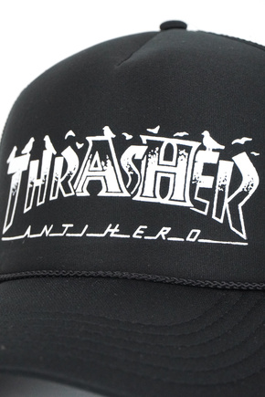 Czapka z daszkiem Thrasher - Pigeon Mag Trucker (black)